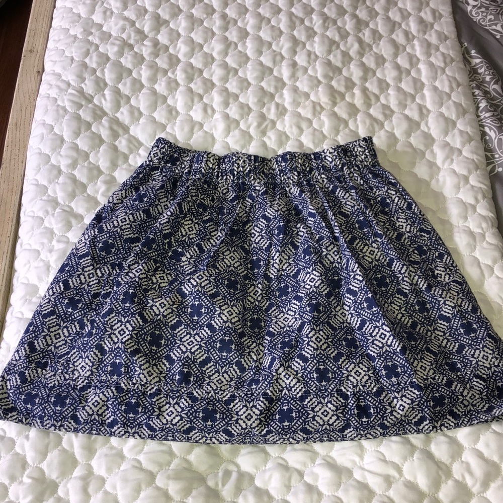 J CREW patterned skirt!